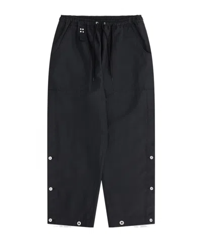 Comme Des Garçons Elastic Waist Casual Pants In Black