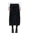 Comme Des Garçons Elastic Waist Casual Pants In Black
