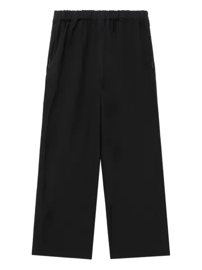 Comme Des Garçons Elasticated Trousers In Black
