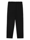 Comme Des Garçons Elasticated-waist Trousers In Black
