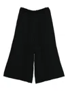 Comme Des Garçons Elasticated-waistband Trousers In Black