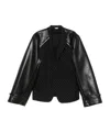 Comme Des Garçons Embellished Blazer In Black