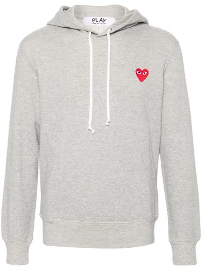 Comme Des Garçons Emblem Heart Cotton Hoodie