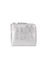 Shop Comme Des Garçons 'embossed Logo' Wallet In White