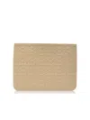 Comme Des Garçons Embossed Logo Zip Pouch Wallet