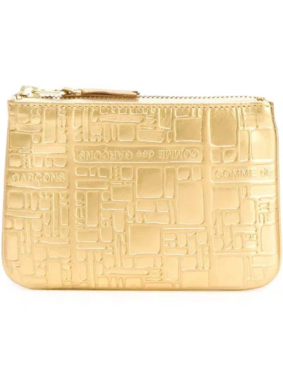 Comme Des Garçons "embossed Logotype" Pouch Accessories