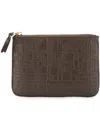 Comme Des Garçons "embossed Logotype" Pouch Accessories