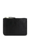 Comme Des Garçons "embossed Logotype" Pouch Accessories
