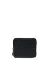 Comme Des Garçons Small Zip Around Wallet With Embossed Logotype