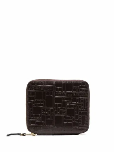 Comme Des Garçons "embossed Logotype" Wallet Accessories