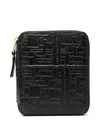 Comme Des Garçons "embossed Logotype" Wallet Accessories