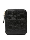Comme Des Garçons "embossed Logotype" Wallet Accessories