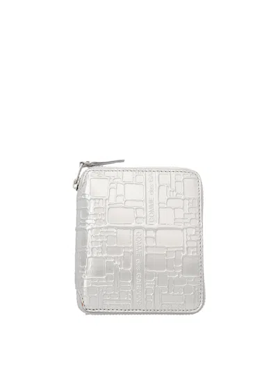 Comme Des Garçons Carteras Y Monederos - Plata In Silver