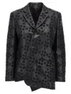 COMME DES GARÇONS COMME DES GARÇONS EMBROIDERY SINGLE-BREASTED BLAZER