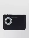 Comme Des Garçons Silver Eyelet Coin Purse