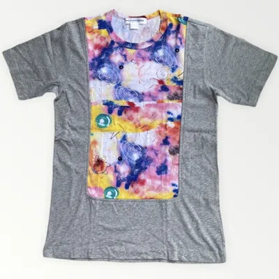 Pre-owned Comme Des Garçons Fall19 Futura Cut And Sew T Shirt In Gray