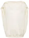 Comme Des Garçons Fine-knot Crew-neck Wool Top In Neutrals