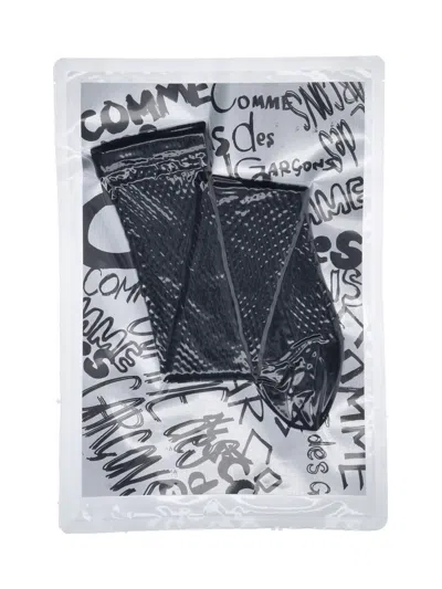Comme Des Garçons Fishnet Socks In Black