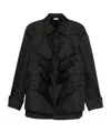 Comme Des Garçons Flap-pocket Jacket In Black