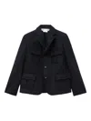 Comme Des Garçons Flap-pocket Jacket In Multi