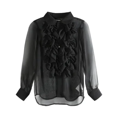 Pre-owned Comme Des Garçons Flap Pockets Blouson 'black' | Women's Size S