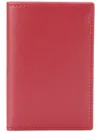 Comme Des Garçons Flat Wallet In Red