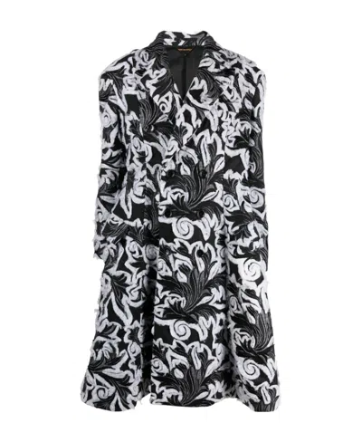 COMME DES GARÇONS COMME DES GARÇONS SINGLE-BREASTED MID-LENGTH COAT