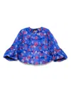 Comme Des Garçons Navy Jacquard Quilted Jacket