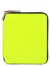 Comme Des Garçons Small Leather Goods In Yellow
