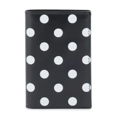 Comme Des Garçons Folding Wallet In Black