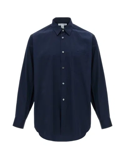 Comme Des Garçons Forever Blue Poplin Shirt