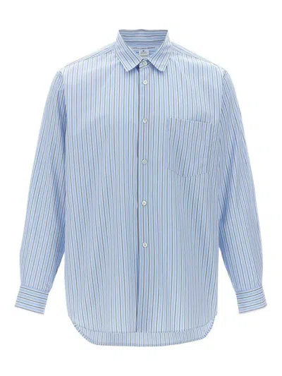 Comme Des Garçons Forever Shirt In Blue