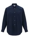 Comme Des Garçons Forever Blue Poplin Shirt In Blue