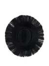 Comme Des Garçons Fringe-edges Hat In Black