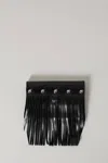 Comme Des Garçons Fringe Wallet Black Small