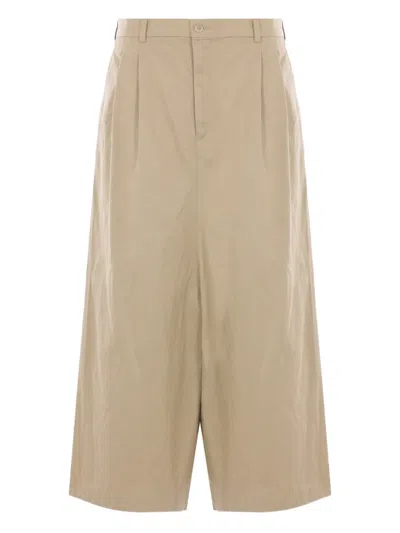 Comme Des Garçons Gabardine Wide-leg Trousers