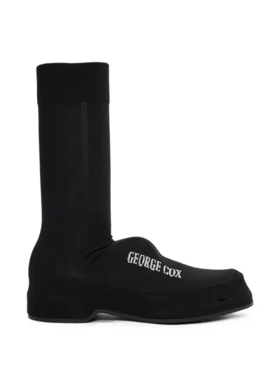 Comme Des Garçons George Cox Sock Boots In Black