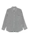 Comme Des Garçons Gingham-check Shirt In Multi