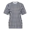 Comme Des Garçons Gingham Small Pattern T-shirt