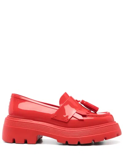 Comme Des Garcons Girl 55mm Melissa Loafers In Red