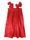 Comme Des Garcons Girl Bow-detail Dress In Red