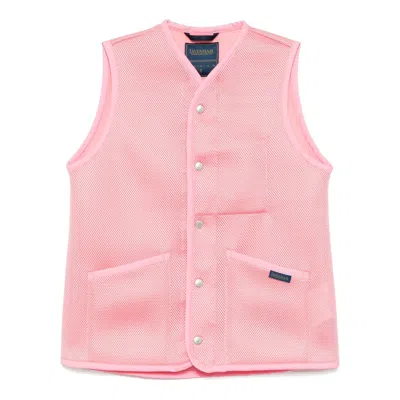 Comme Des Garcons Girl Cdg Girl X Lavenham Vest In Pink