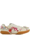 Comme Des Garcons Girl Cdg Girl X Mizuno Embellished School Sneakers In White