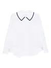 Comme Des Garcons Girl Cotton Shirt In White