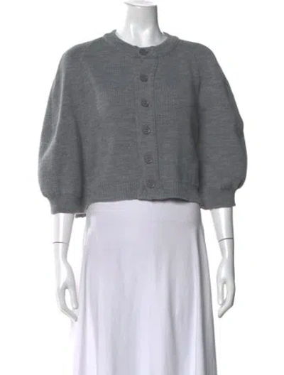 Pre-owned Comme Des Garçons Girl Crew Neck Sweater In Gray