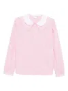Comme Des Garcons Girl Double-collar Shirt In Pink