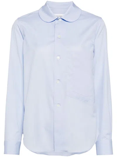 Comme Des Garcons Girl Double-pocket Shirt In Blue