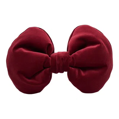 Comme Des Garcons Girl Giant Ribbon Collar In Black