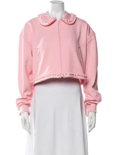 Pre-owned Comme Des Garçons Girl Jacket In Pink