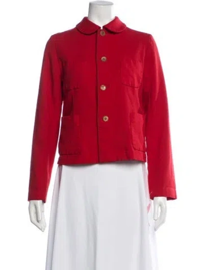 Pre-owned Comme Des Garçons Girl Jacket In Red